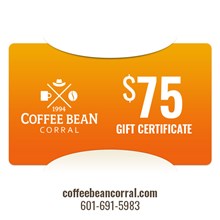 $75 Gift Certificate GIFTCERTS75